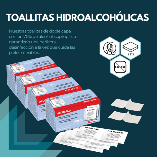 Pack ahorro 400 toallitas desinfectantes