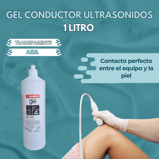 Gran oferta ¡¡¡¡ 1 litro de gel ultrasonidos de máxima calidad europea y fabricado en italia. Gel gima para ultrasonidos , ecografías, doppler, etc