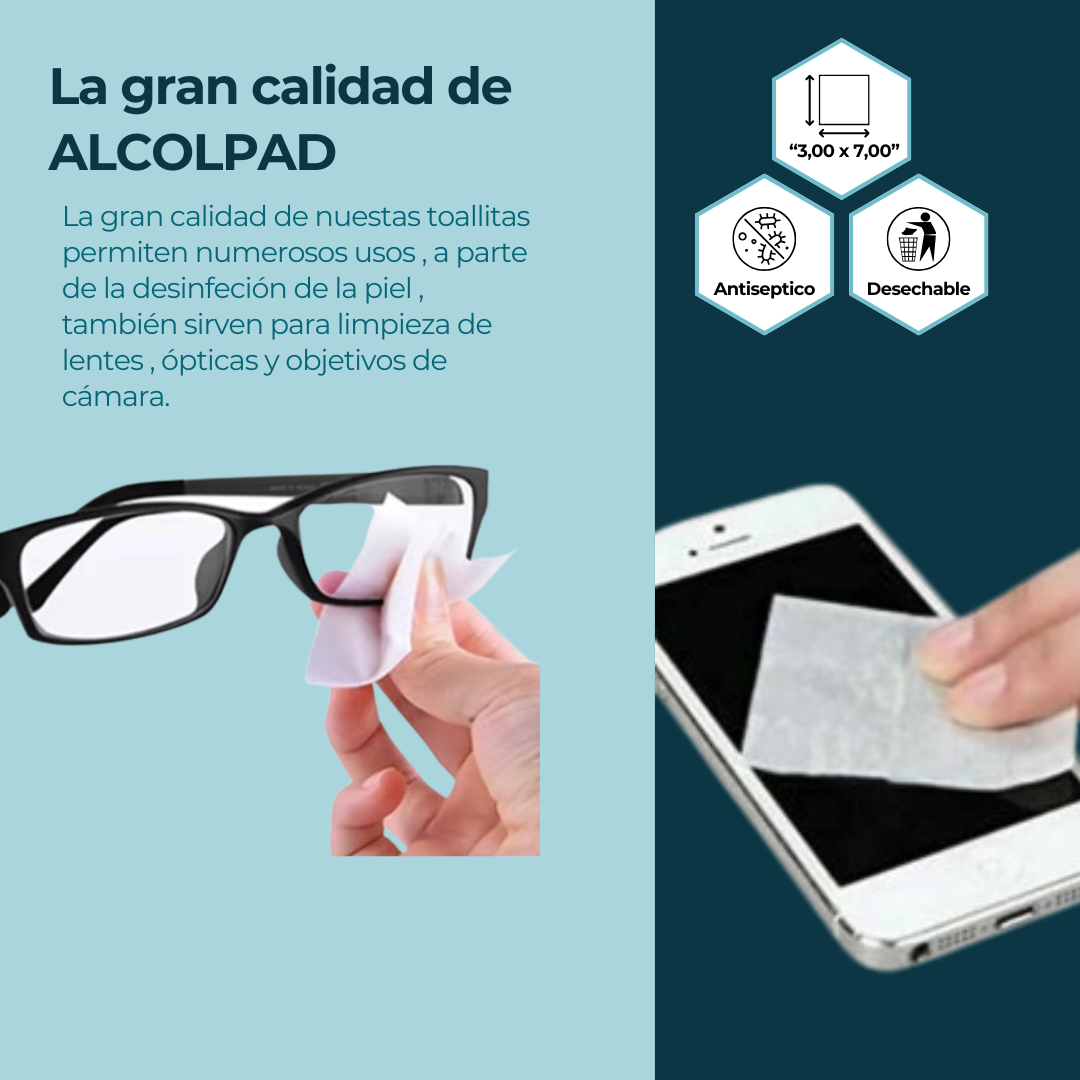 Pack ahorro 400 toallitas desinfectantes