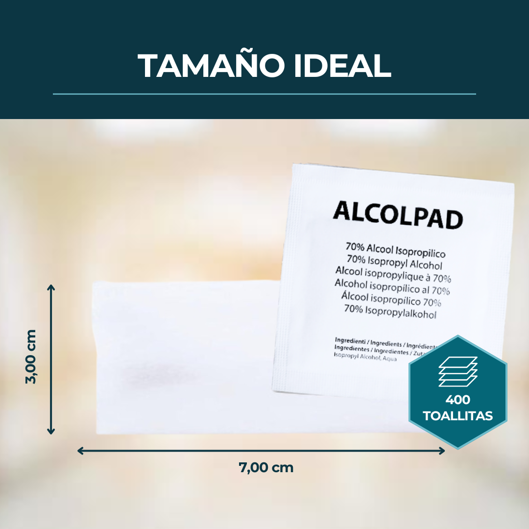 Pack ahorro 400 toallitas desinfectantes