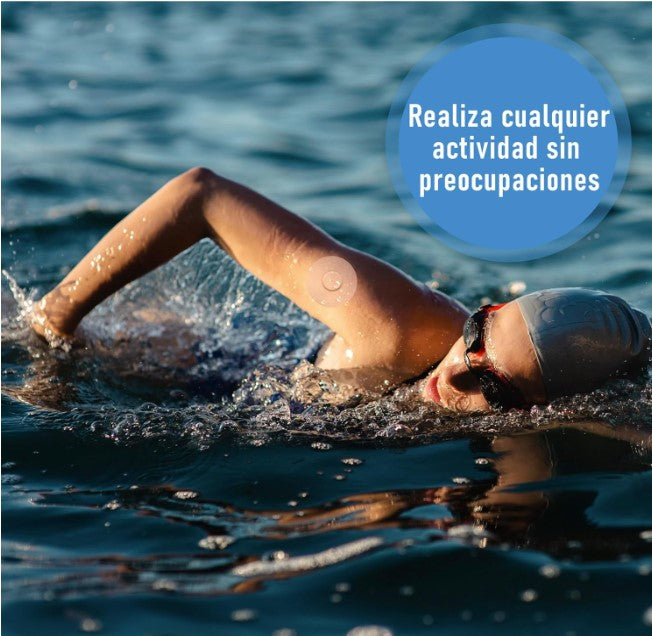 25 parches protectores + 25 toallitas desinfectantes de regalo. Para sensor de glucosa free style libre